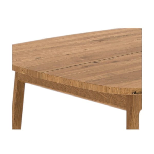 Tavolo da pranzo in rovere massiccio allungabile con estensione 100x120 cm Twig – The Beds-image-2