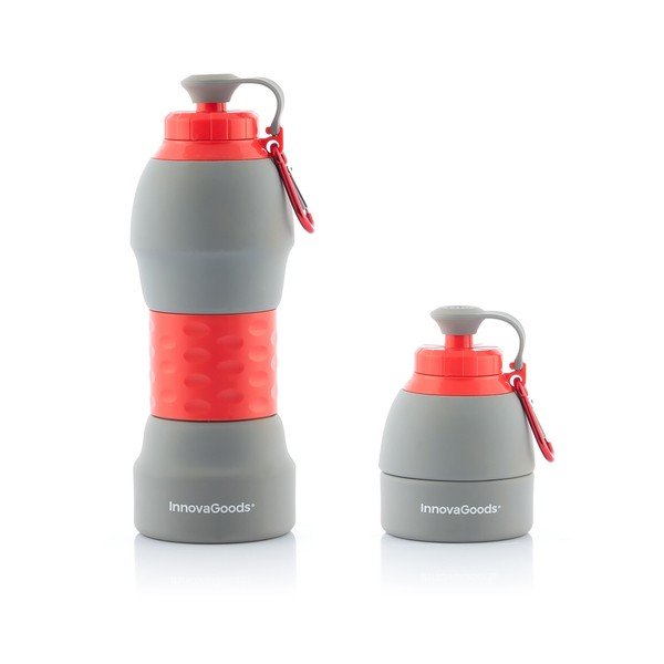 Bottiglia pieghevole in silicone, 580 ml - InnovaGoods-image-2