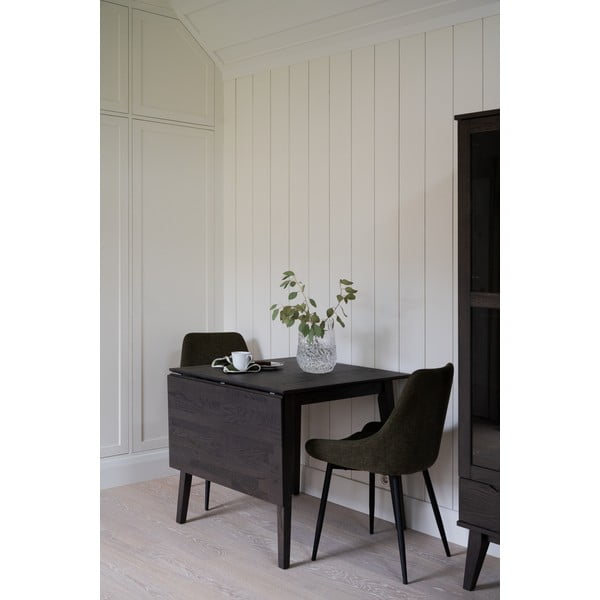 Tavolo da pranzo pieghevole in legno di quercia 80x80 cm Filippa - Rowico-image-1