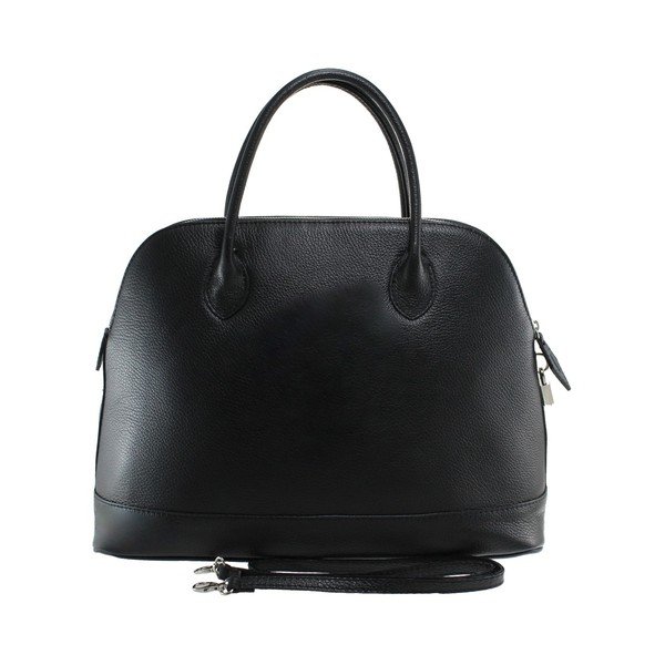 Borsa in pelle nera Griot - Chicca Borse