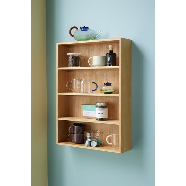 Scaffale in rovere Cubbie - Hübsch-image-4