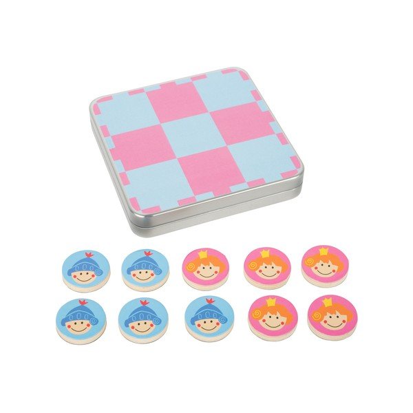 Gioco da tavolo Tic Tac Toe Cavalieri e Principesse - Legler-image-2