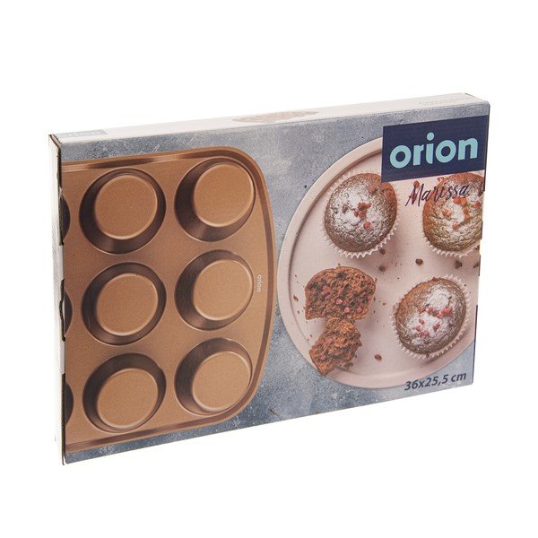 Stampo da forno in metallo per muffin 25,5x36 cm Marissa – Orion-image-4