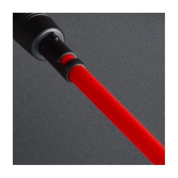 Ombrello antivento nero con dettagli rossi Fare Proof, ⌀ 112 cm - Ambiance-image-1