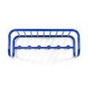 Attaccapanni da parete blu in metallo con scaffale 72 cm Retro – Spinder Design
