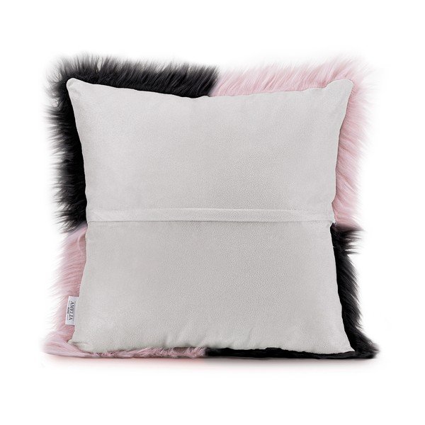 Set di 2 federe Nancy Black Lightpink, 45 x 45 cm - AmeliaHome-image-2