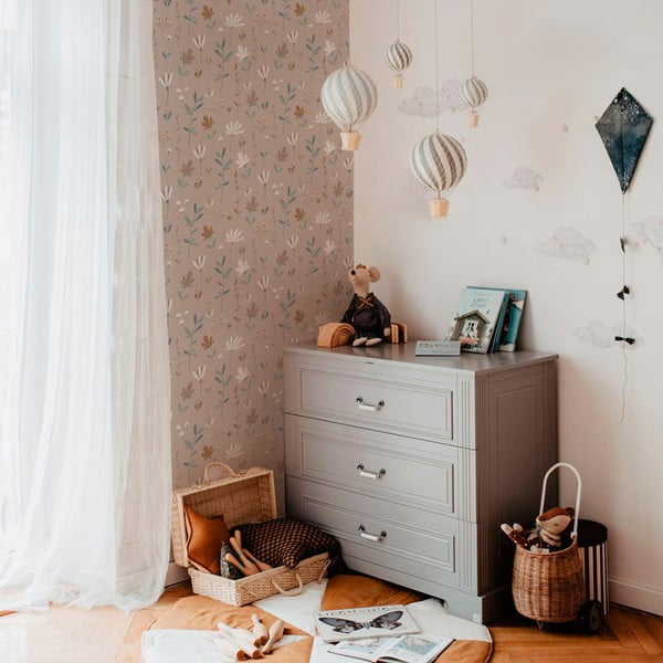 Carta da parati per bambini 50 cm x 280 cm Simple Scandinavian - Dekornik-image-1