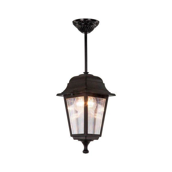 Apparecchio a sospensione nero per esterni Solange - Homemania Decor-image-2