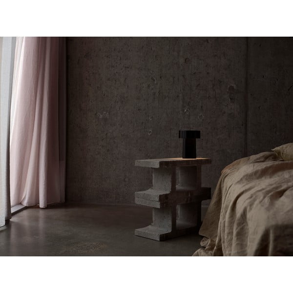 Lampada da tavolo LED nera in plastica (altezza totale 18 cm) Oblong – Zone-image-1