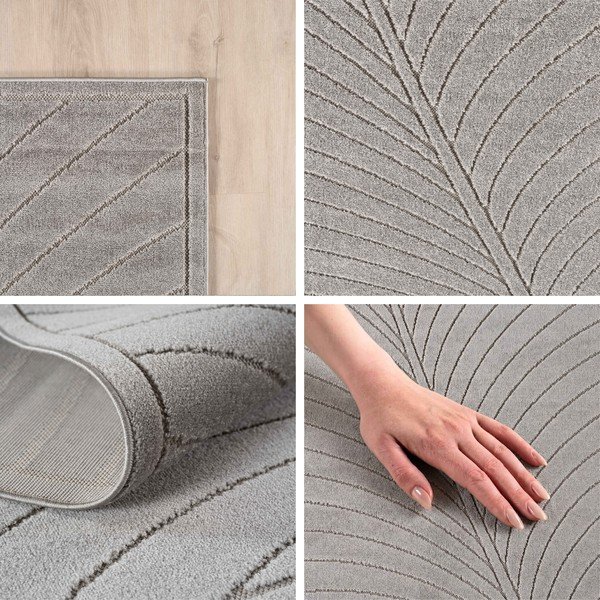 Tappeto da interno/esterno argentato 200x290 cm Nova 1204 – Ayyildiz Carpets-image-2