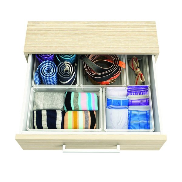 Organizer da bagno in plastica in set da 2 Sistemo - Curver-image-2