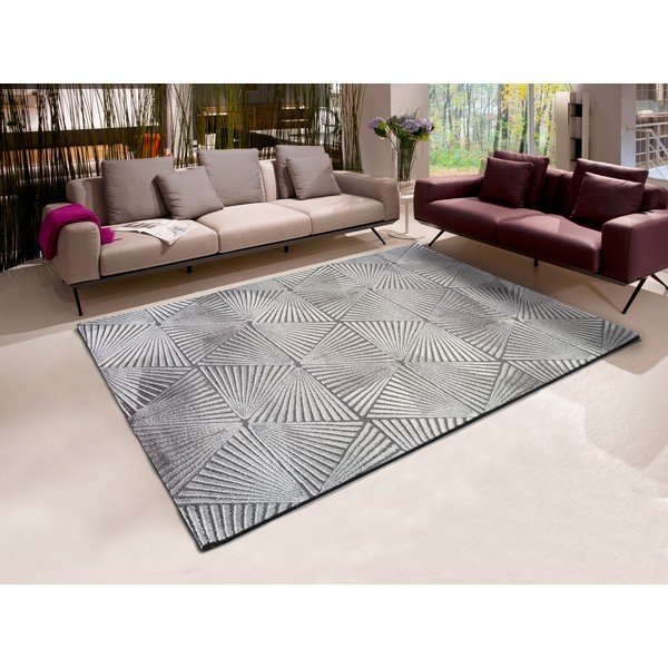 Tappeto grigio Dash Pasmo, 80 x 150 cm - Universal-image-1