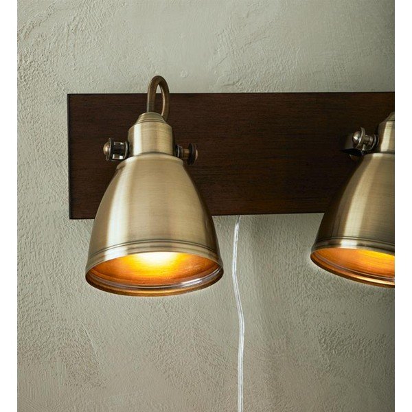 Applique marrone, lunghezza 34,5 cm Native - Markslöjd-image-1