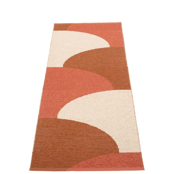 Passatoia da interno/esterno color mattone 70x180 cm Hill Brick Rust – Pappelina