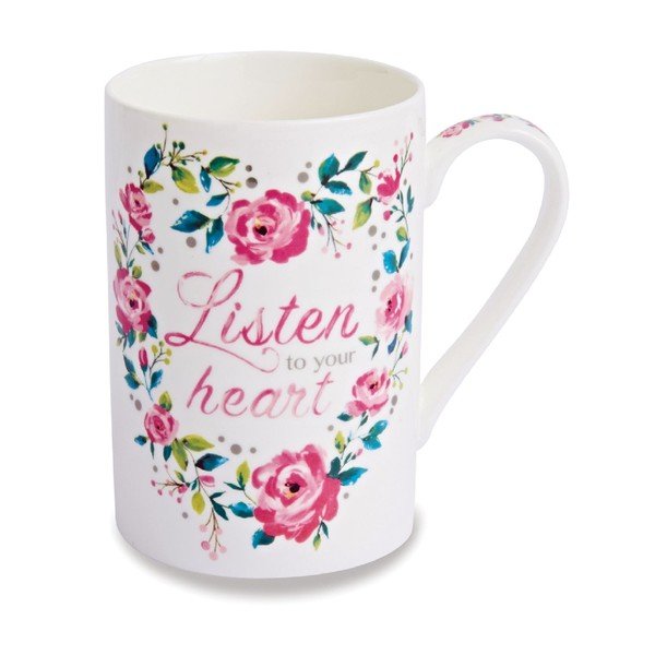 Hrnek Cooksmart England Listen to Your Heart, 340 ml