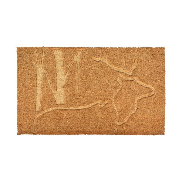 Rohožka z kokosového vlákna Esschert Design Deer, 40 x 60 cm