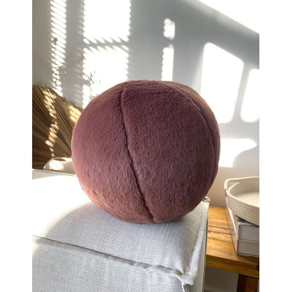 Cuscino decorativo in micropile ø 25 cm Top – Mioli Decor-image-4