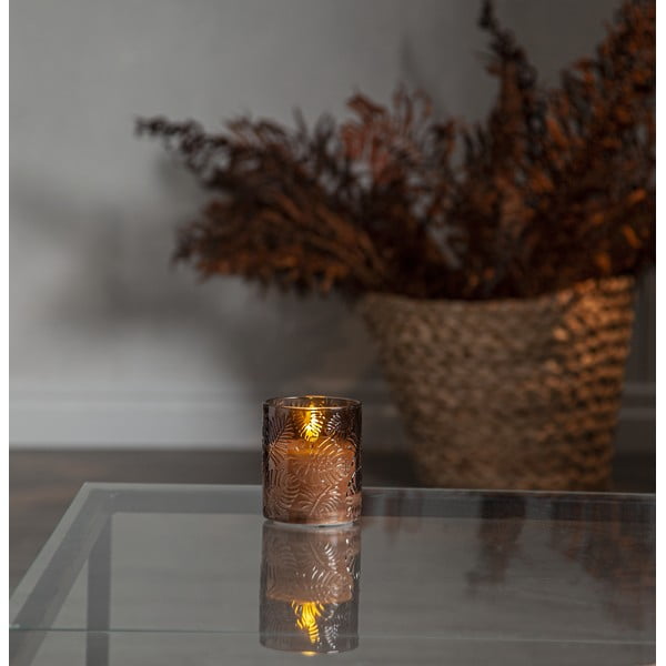 Candela LED (altezza 10 cm) Flamme Leaf - Star Trading-image-4