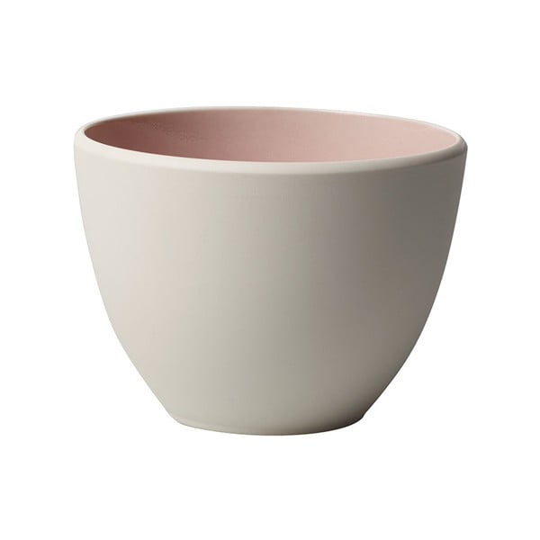 Tazza in porcellana bianca e rosa Villeroy & Boch Uni, 450 ml it's my match - Villeroy&Boch