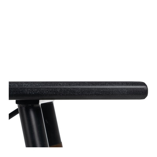 Consolle in metallo nero 38x120 cm Oslo - Ixia-image-4