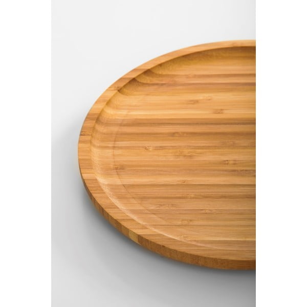 Vassoio rotante in bambù , ⌀ 28 cm Lily - Bambum-image-2