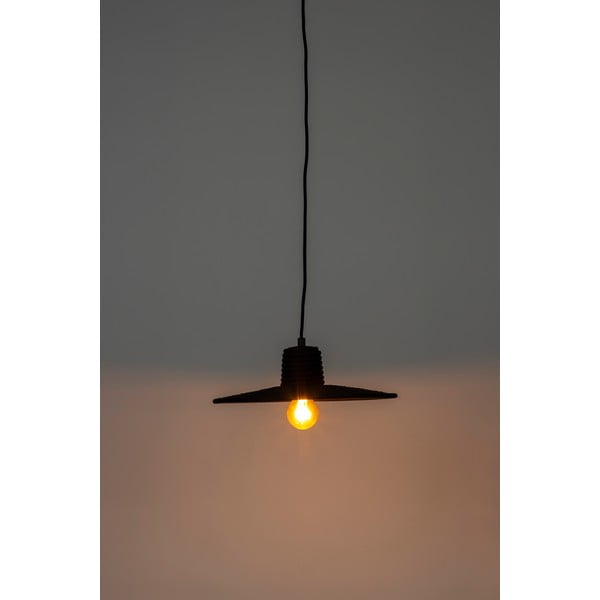 Lampadario nero con paralume in rattan con intensità regolabile ø 35 cm Balance – Zuiver-image-3