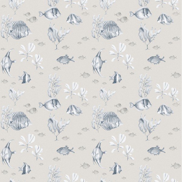 Carta da parati per bambini 50 cm x 280 cm Fish - Dekornik