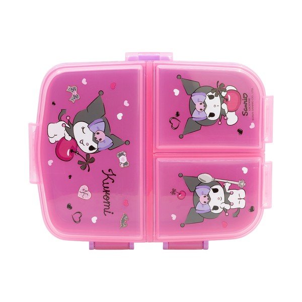 Portapranzo per bambini rosa in plastica Kuromi – STOR