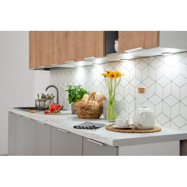 Cucina dritta senza piano di lavoro 260 cm Brodie - STOLKAR-image-3