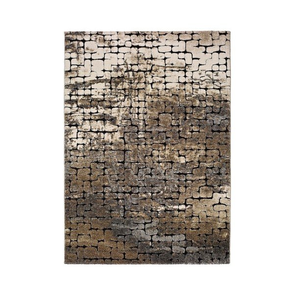 Tappeto Hydra marrone-grigio, 140 x 200 cm - Universal