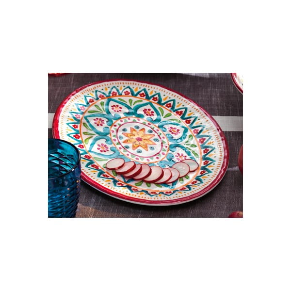 Piatto da portata in melamina Maya – Brandani-image-1