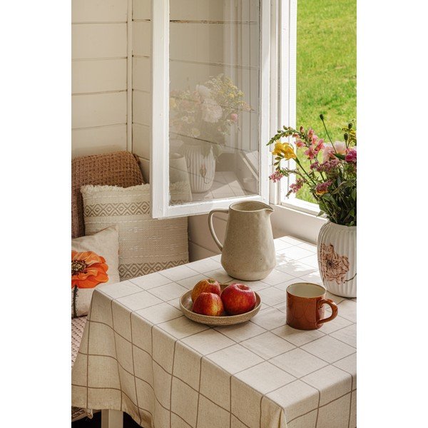 Brocca in gres Ivory - Bloomingville-image-1