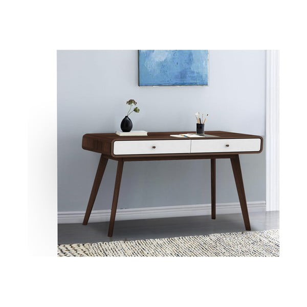 Tavolo da lavoro marrone Caitlin - Støraa-image-4