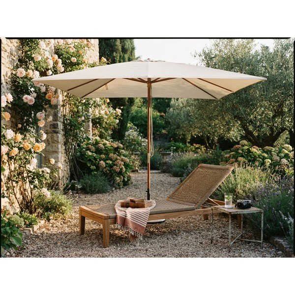 Ombrellone beige 300x400 cm Syros – Bizzotto-image-1
