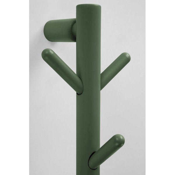 Attaccapanni da parete verde in pino massiccio 21 cm Eddison – Jotex-image-2