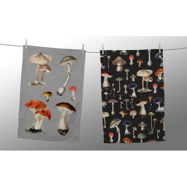 Set di 2 tovaglioli , 47 x 65 cm Psychedelic Fungi - Tierra Bella