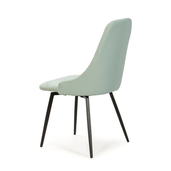 Sedie da pranzo color menta in set di 2 pezzi Elma - Marckeric-image-3