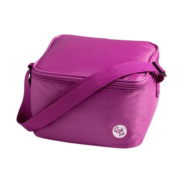 Set di scatola per snack, tazza e borsa rosa scuro Grub Tub, 21 x 13 cm - Premier Housewares-image-2