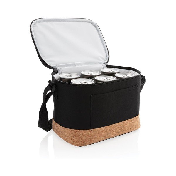 Borsa termica nera con dettagli in sughero - XD Collection-image-1