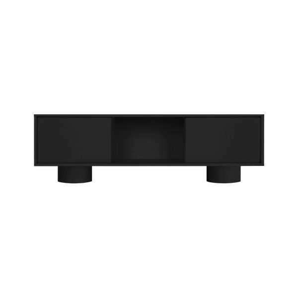 Mobile TV nero 160x48x42 cm Taro – noo.ma-image-2