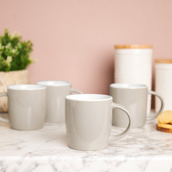 Tazza beige in gres Putty - Sabichi-image-1