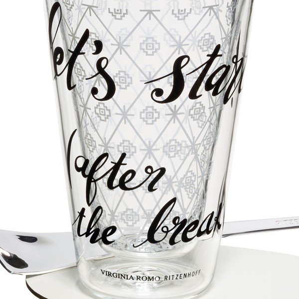 Set na latte se sklenicí s dvojitou stěnou Ritzenhoff Virginia Romo, 260 ml-image-2