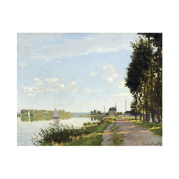 Obraz Claude Monet - Argenteuil, 70x55 cm