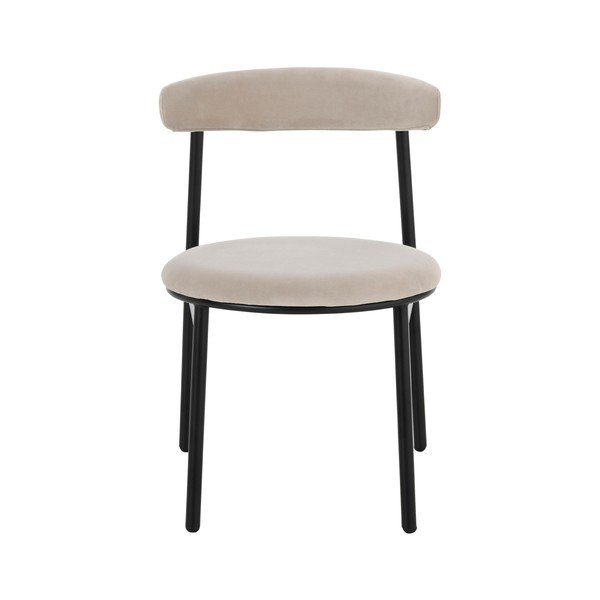 Sedie da pranzo in set beige imbottito 2 pz Doggi – Ellos Home