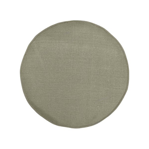 Sgabello verde con rivestimento in tessuto Kruk - HSM collection-image-1