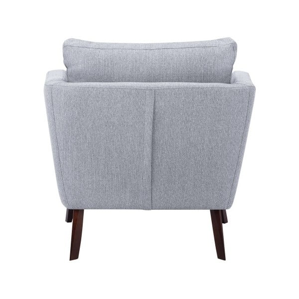 Poltrona grigio chiaro Elena - Mazzini Sofas-image-1