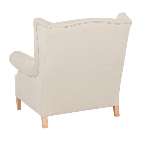 Orecchie da poltrona color crema Harvey - Max Winzer-image-3