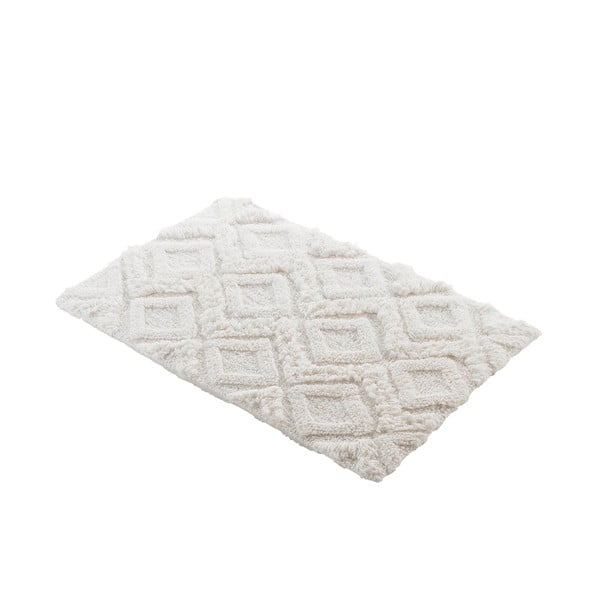 Tappetino per il bagno bianco 50x80 cm Ikatis – douceur d'intérieur-image-4