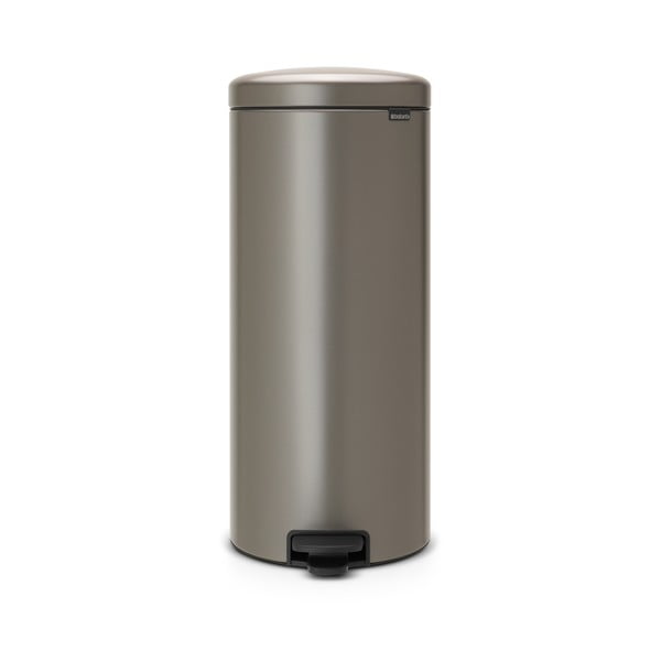 Bidone grigio in acciaio 30 l NewIcon - Brabantia-image-4