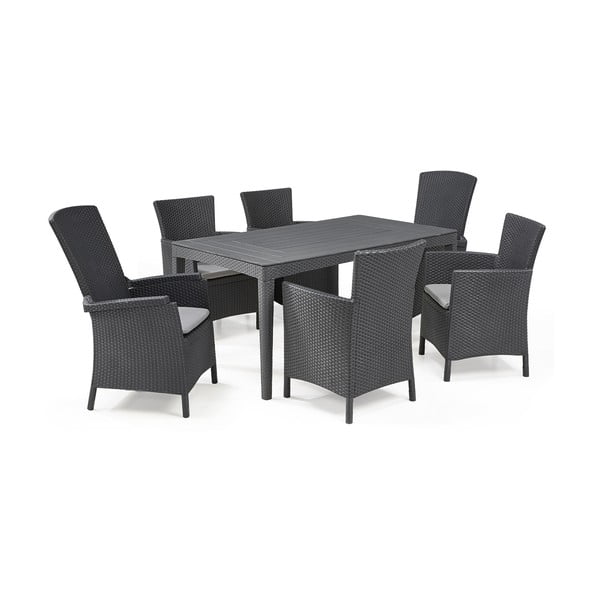 Tavolo da pranzo da giardino 90x160 cm Girona - Keter-image-2